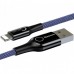 Кабель Baseus Baseus C-shaped Light Intelligent Power-off USB to Lightning 2.4A (1m) Blue (CALCD-03)