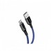 Кабель Baseus Baseus C-shaped Light Intelligent Power-off USB to Lightning 2.4A (1m) Blue (CALCD-03)