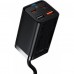 Сетевое зарядное устройство Baseus GaN3 Pro Desktop Fast Charger 2C+2U 65W (Cable Type-C 100W(20V/5A) (1m) Black (CCGP040101)