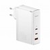 Сетевое зарядное устройство Baseus GaN5 Pro Fast Charger 2C+U 140W (Type-C to Type-C 100W) (1m) White (CCGP100202)