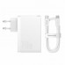 Сетевое зарядное устройство Baseus GaN5 Pro Fast Charger 2C+U 140W (Type-C to Type-C 100W) (1m) White (CCGP100202)