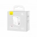 Сетевое зарядное устройство Baseus GaN5 Pro Fast Charger C+U 100W (Type-C to Type-C 100W(20V/5A) (1m) White (CCGP0902020