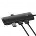 Хаб Baseus Lite Series 4-in-1 USB-A to USB 3.0*4 (0.25m) Black  (WKQX030001)