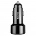 Автомобильное зарядное устройство Baseus Magic Dual-USB QC 3.0 45W черный (CCMLC20A-01)