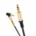 Кабель AUX Hoco UPA02 With Mic (2m) black