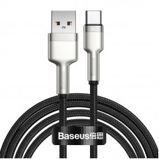 Кабель Baseus Cafule USB 2.0 to Type-C 66W 2M черный (CAKF000201)