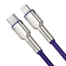 Кабель BASEUS Type-C to Lightning Cafule Series Metal Data Cable (CATLJK-A05) фиолетовый