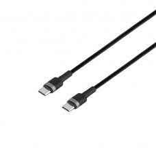 USB Baseus Type-C to Type-C QC3.0 60W 20V 3A 2m CATKLF-H цвет Чёрно-Серый, G1