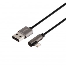 USB Baseus USB to iP 2.4A 2m CALCS-A цвет Чёрный. 01