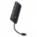 USB-Хаб Baseus Lite Series 5-in-1  (Type-C to HDMI + 3xUSB 3.0 + PD). black