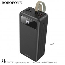 Умб BOROFONE Large capacity four USB power bank DBT09 60000mAh |4USB/Type-C/Lightning|