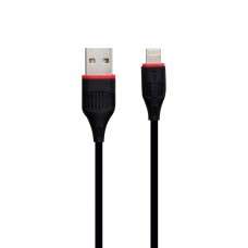 USB Borofone BX17 Lightning цвет чёрный
