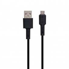 USB Borofone BX31 Silicone Micro цвет чёрный