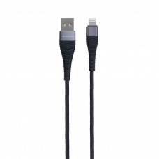 USB Borofone BX32 Munificent Lightning 0.25m цвет чёрный