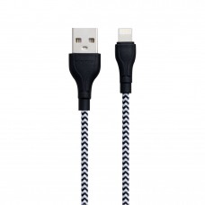 USB Borofone BX39 Beneficial Lightning цвет чёрно-белый