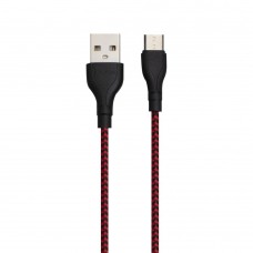 USB Borofone BX39 Beneficial Micro цвет чёрно-красный