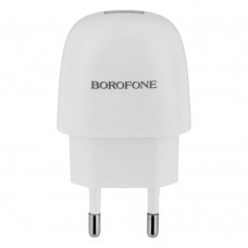 Сетевое зарядное устройство Borofone BA49A Lightning  2,1A цвет белый