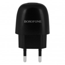 Сетевое зарядное устройство Borofone BA49A Type-C  2,1A цвет чёрный