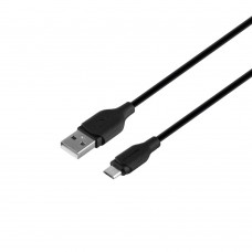 USB Borofone BX42 Silicone Micro цвет чёрный