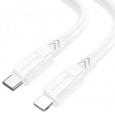USB Borofone BX81 PD Type-C to Lightning цвет белый