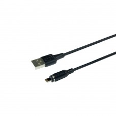 USB Borofone BX41 Amiable magnetic Lightning цвет черный