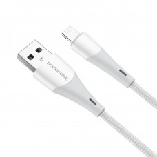 USB Borofone BX60 Superior  Lightning 2.4A цвет белый