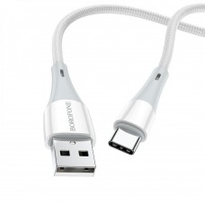 USB Borofone BX60 Superior  Type-C 3A цвет белый
