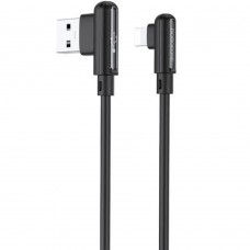 USB Borofone BX58 Lucky Lightning 2.4A цвет черный