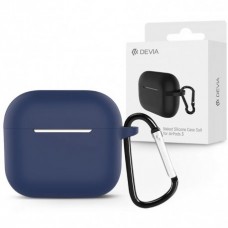 Чехол Devia Naked Silicone with Loophole Series для AirPods 3 Blue