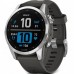 Смарт-Часы Garmin fеnix 7S Silver with Graphite Band (010-02539-01)