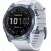 Смарт-Часы Garmin fenix 7 Sapphire Solar Mineral Blue DLC Titanium with Whitestone Band (010-02540-25)