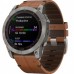 Смарт-Часы Garmin fenix 7X Sapphire Solar Titanium with Chestnut Leather Band (010-02541-19)