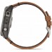 Смарт-Часы Garmin fenix 7X Sapphire Solar Titanium with Chestnut Leather Band (010-02541-19)