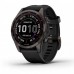 Смарт-Часы Garmin fenix 7S Sapphire Solar Carbon Gray DLC Titanium with Black Band (010-02539-25)