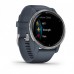 Смарт-Часы Garmin Venu 2 Silver Bezel with Granite Blue Case and Silicone Band (010-02430-10)