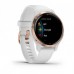 Смарт-Часы Garmin Venu 2S Rose Gold Bezel with White Case and Silicone Band (010-02429-13)