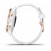 Смарт-Часы Garmin Venu 2S Rose Gold Bezel with White Case and Silicone Band (010-02429-13)