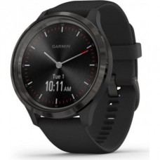 Смарт-Часы Garmin vivomove 3 Slate Stainless Steel Bezel with Black Case and Silicone Band (010-02239-01)