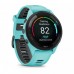 Смарт-Часы Garmin Forerunner 265 Black Bezel with Aqua Case and Aqua/Black Silicone Band (010-02810-12)