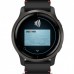 Смарт-Часы Garmin Venu 2 Slate Stainless Steel Bezel with Black Case and Leather Band (010-02430-21)