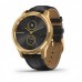 Смарт-Часы Garmin vivomove Luxe Pure Gold-Black Leather (010-02241-22)