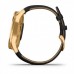 Смарт-Часы Garmin vivomove Luxe Pure Gold-Black Leather (010-02241-22)