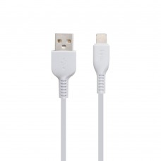 Кабель USB Hoco X20 Lightning 1 метр белый