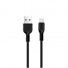 Кабель HOCO Micro USB X20 1 метр черный 6957531068822