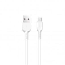 Кабель HOCO Micro USB X20 6957531068839 белый 1 метр