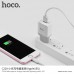 Блок зарядный Hoco C22A + Lightning cable комплект черный