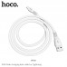 Кабель HOCO Lightning TPE Flat Noah X40 |1m, 2.4A|