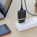 Набор Адаптер сетевой HOCO C12Q и кабель Micro USB черный