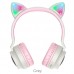 Наушники Bluetooth HOCO Cheerful Cat ear W27