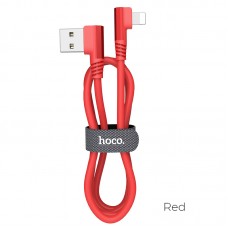 Кабель Hoco Lightning Puissant Silicone U83 |1.2m, 2.4A|